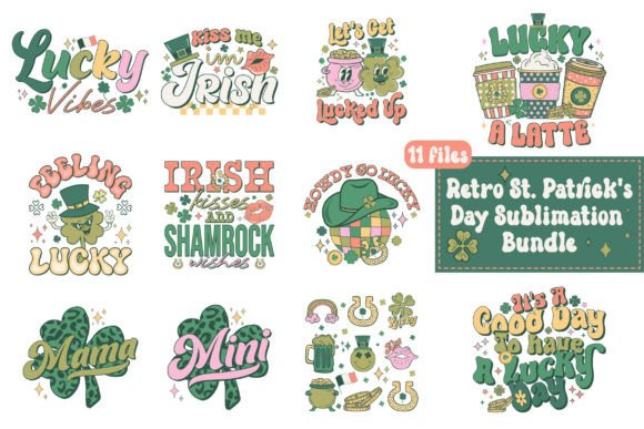 Download Retro St. Patrick's Day PNG Bundle - Png Collection