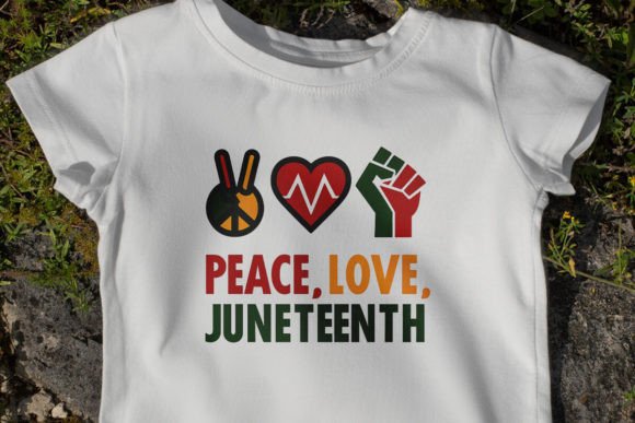 Download Peace Love Juneteenth Sublimation PNG - Png Collection