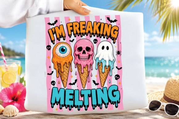 Download Summerween Spooky Ice Cream Shirt PNG - Png Collection