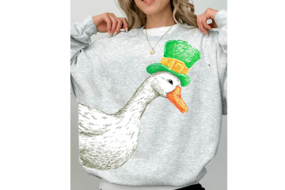 Download Retro St Patricks Day Goose PNG - Png Collection