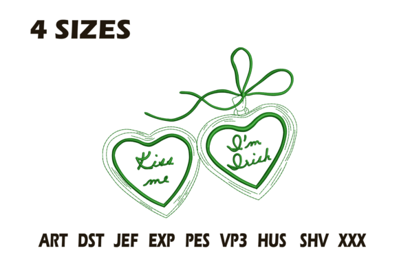 Download Kiss Me I'm Irish Embroidery - Irish Collection