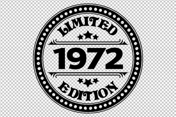 Download Limited Edition 1972 SVG EPS PNG - Png Collection
