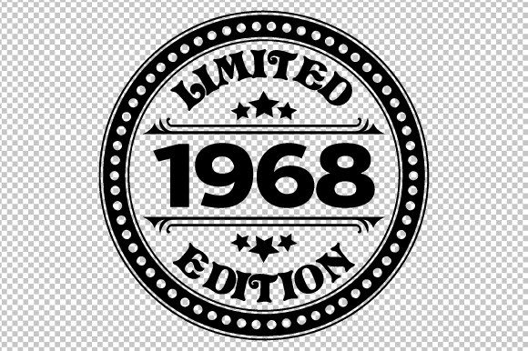 Download Limited Edition 1968 SVG EPS PNG - Png Collection