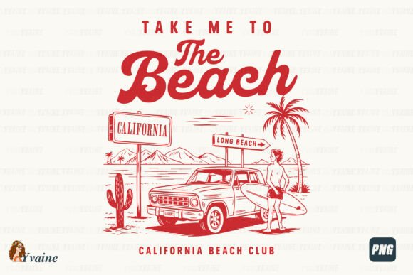 Download Summer California Beach Surf Club PNG - Png Collection