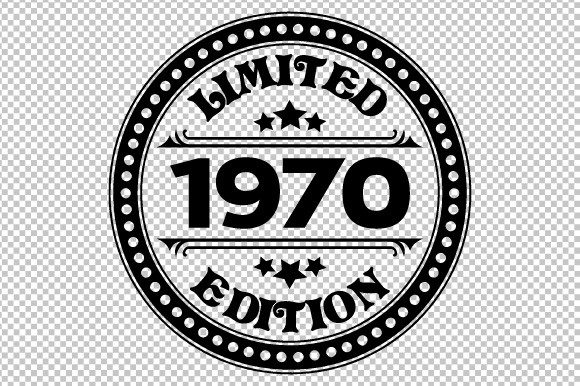 Download Limited Edition 1970 SVG EPS PNG - Png Collection