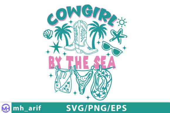 Download Cowgirl by the Sea Summer Beach T Shirt - Summer beach t shirt Collection