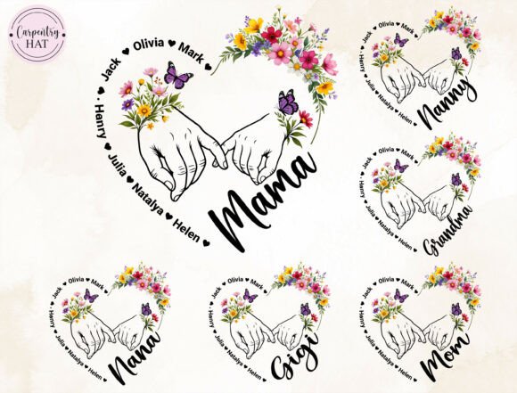 Download Custom Mom Heart Hands PNG - Png Collection
