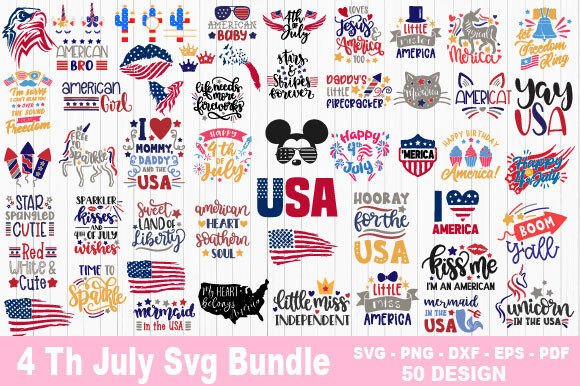 Download 4th of July SVG Design Bundle PNG - Png Collection