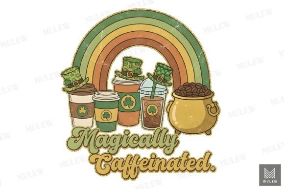 Download Retro St.Patrick's Day Coffee Png - Png Collection
