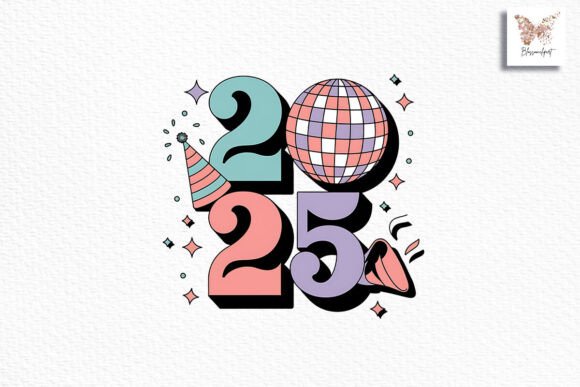 Download 2025 New Year PNG Instant Download - Png Collection
