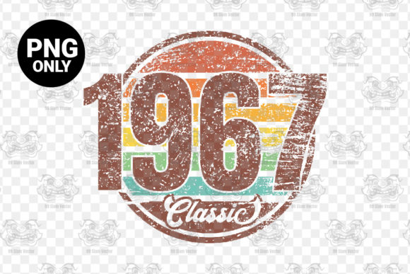 Download Classic 1967 Birthday Sublimation Png - Png Collection