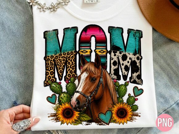 Download Western Mom Horse Sunflower PNG - Png Collection