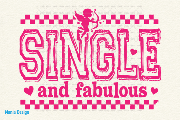 Download Single and Fabulous Retro Valentine PNG - Png Collection