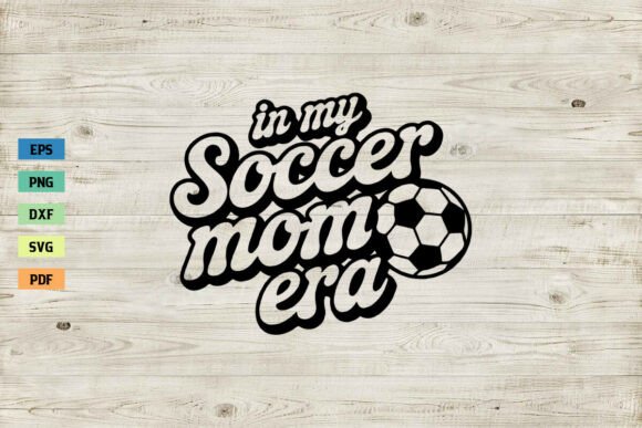 Download In My Soccer Mom Era Retro Shirt SVG PNG - Png Collection