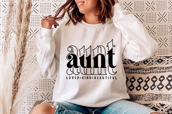 Download Aunt Loved Kind Beautiful SVG PNG - Png Collection