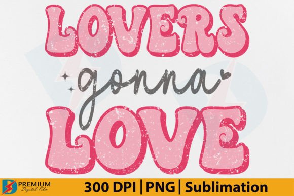 Download Retro Valentine PNG, Lovers Gonna Love - Png Collection