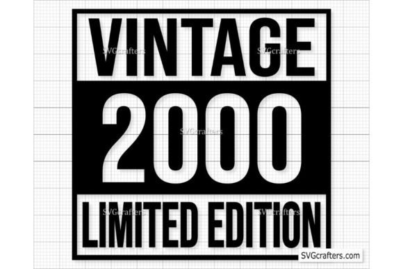 Download Vintage 2000 Svg Png, 22nd Birthday Svg - Png Collection