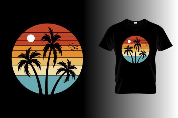 Download Summer T-shirt Design, Beach Svg Design - Premium Resources