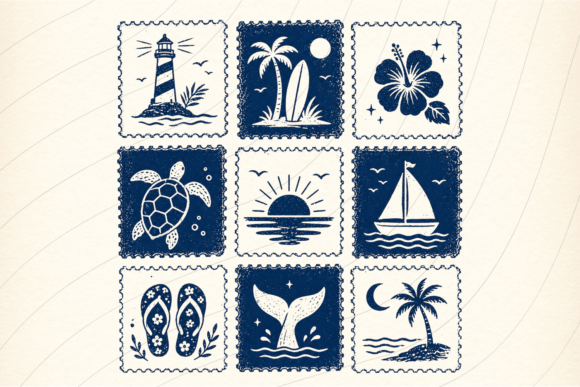 Download Coastal Stamp Shirt Turtle Palm PNG - Png Collection