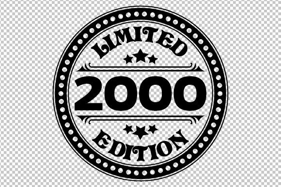 Download Limited Edition 2000 SVG EPS PNG - Png Collection