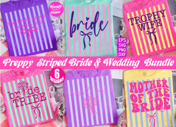 Download Preppy Striped Wedding Png Bundle Bride - Png Collection
