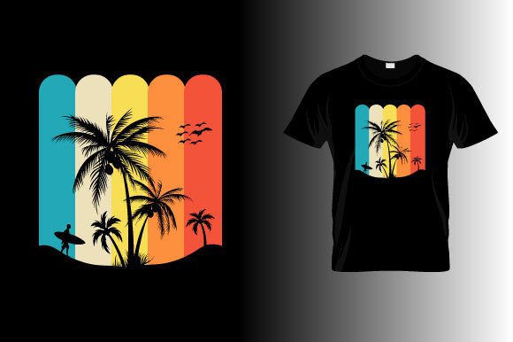 Download Summer T-shirt Design, Beach Svg Design - Premium Resources