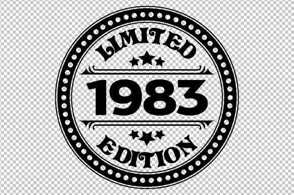 Download Limited Edition 1983 SVG EPS PNG - Png Collection