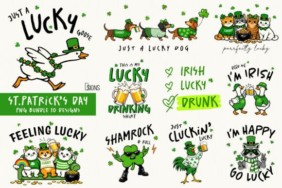 Download Funny St Patrick's Day Bundle Png - Png Collection