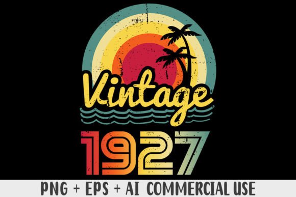 Download Vintage 1927 PNG Sublimation Design - Png Collection