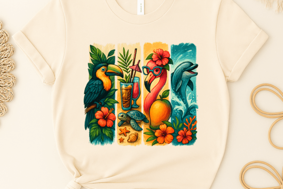 Download Beach Animal Summer Beach T-shirt Png - Png Collection