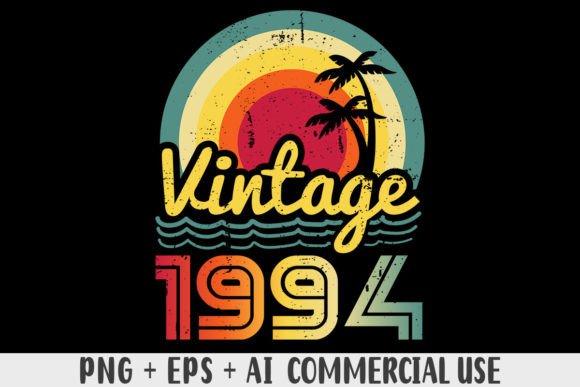 Download Vintage 1994 PNG Sublimation Design - Png Collection