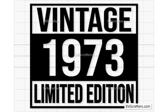 Download Vintage 1973 Svg Png, 49th Birthday Svg - Png Collection