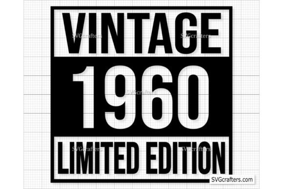 Download Vintage 1960 Svg Png, 62nd Birthday Svg - Png Collection